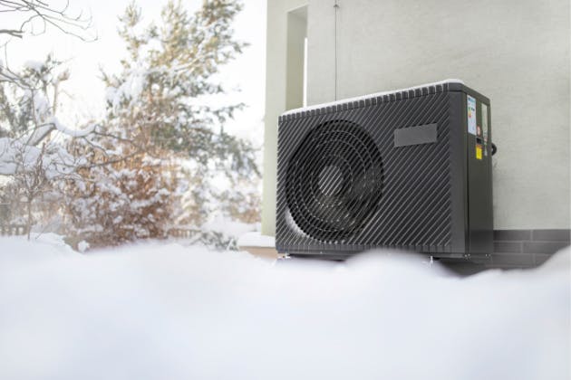 how do air source heat pumps work during the winter?