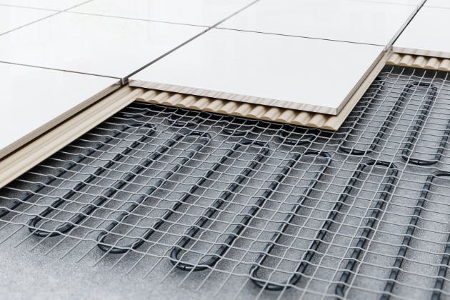 types of underfloor heating