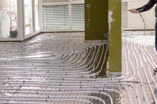 Underfloor heating installations in Portsmouth, Southampton, West Sussex & Hampshire